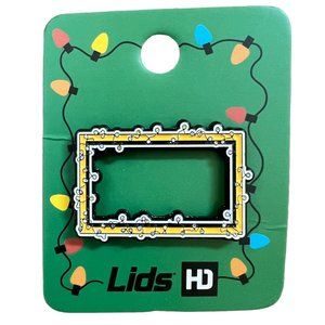 LidsHD Exclusive Blank License Plate Baseball Cap Hat Pin - New Sealed